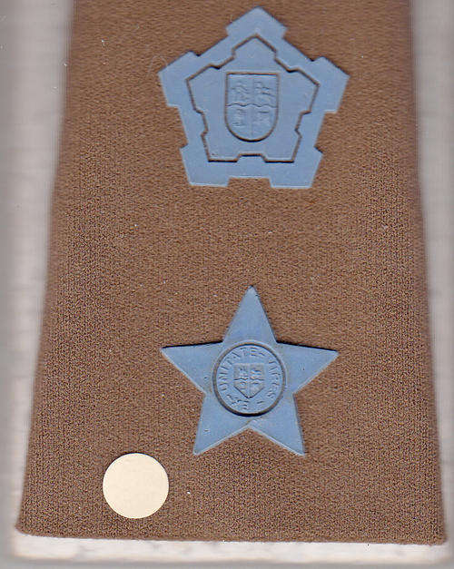 RANK BADGES FIELD DRESS COMMANDANT