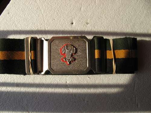 STABLE BELT AND  BUCKLE  1  SA INFANTRY