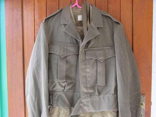 BUNNY/COMBAT  JACKET AND SHIRT +TIE+TROUSERS
