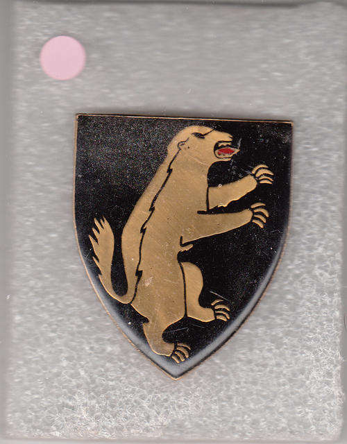 1 SA INFANTRY SHOULDER FLASH no pins