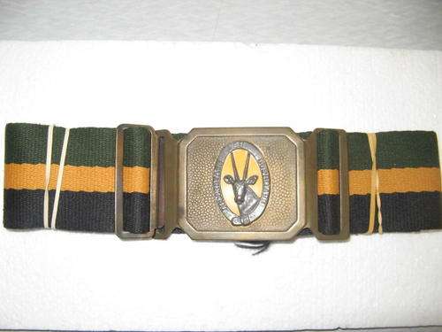 8 SAI BATTALION Stable Belt and Buckel