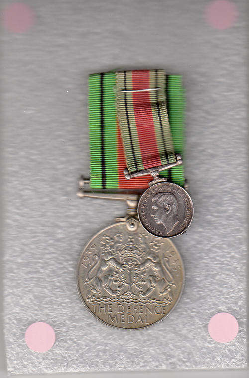 King George VI - The Defence Medal 1939 -1945