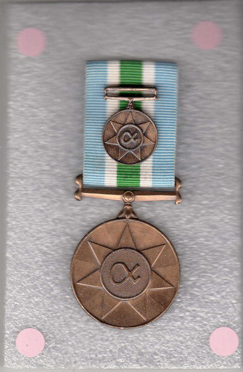 SADF UNITAS MEDALS FULL SIZE AND MINIATURE