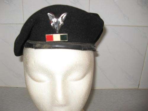 SADF, INTELLIGENCE CORPS BERET WITH BADGE