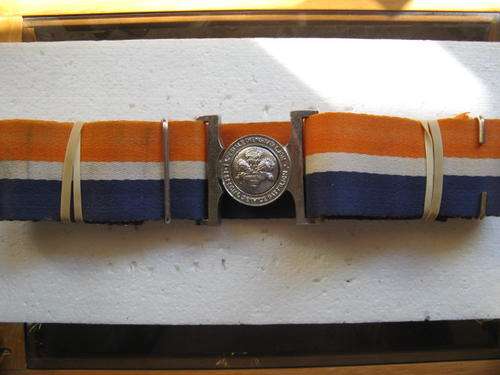 1 SPECIAL SERVICE BATTALION Stable Belt And Buckle