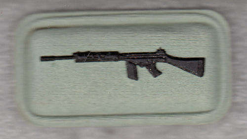 MARKSMAN BADGE  FIELD DRESS 2 PINS