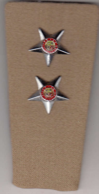 RANK BADGES STEP OUT LIEUTENANT