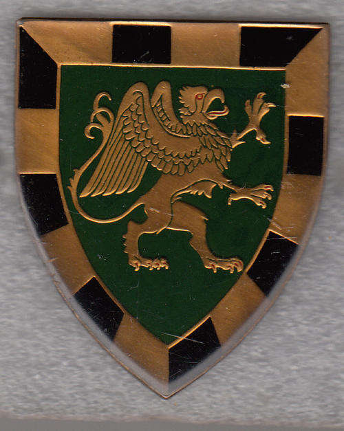 3 SA INFANTRY SHOULDER FLASH 3 PINS ORIGINAL