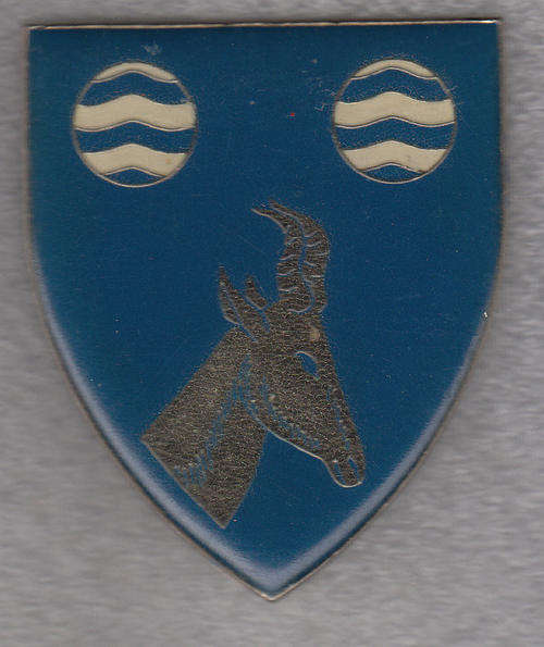HARTBEESFONTEIN COMMANDO SHOULDER FLASH 3 PINS ORIGINAL