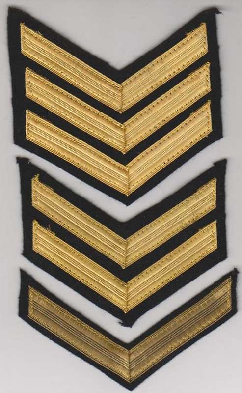1 OFF L/CORPORAL /CORPORAL /SERGEANT RANK INSIGNIA