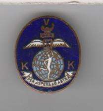 SAAF [V K K ] ENAMEL BADGE  JACKET