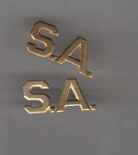 S A  ARMY SHOULDER TITLE