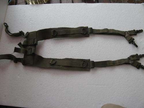 OLD SOUTH AFRICAN ARMY SKELETON WEBBING