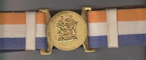 STATE PRESIDENTS GUARD STABLE BELT AND BUCKEL