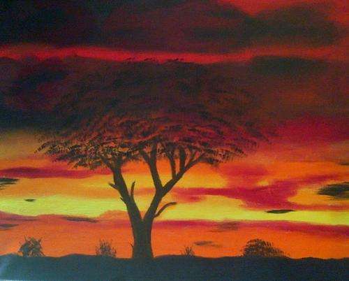 Goodbye, original oil painting by Erika