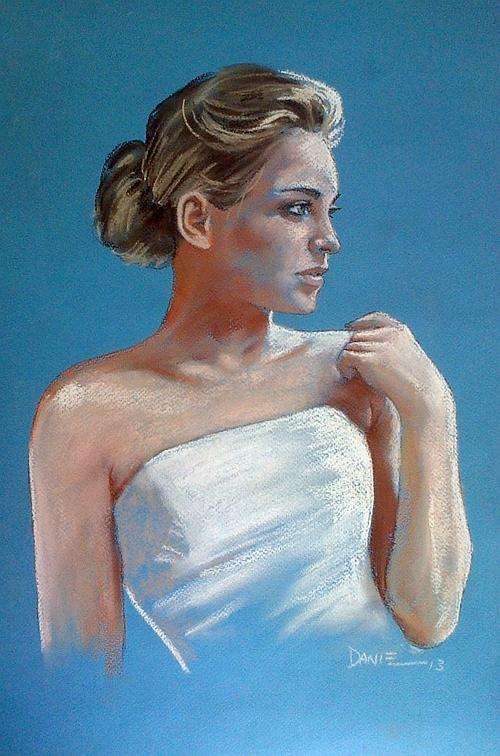 Special Day, pastel artwork by Danie Cronje, unframed