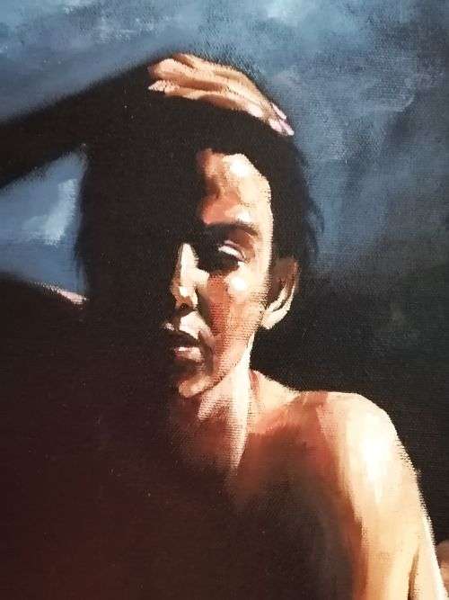 Nude 70, oil painting by Danie Cronje, ready to hang