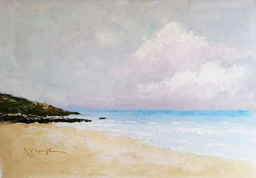 Peace, oil painting by Danie Cronje, A2, unframed