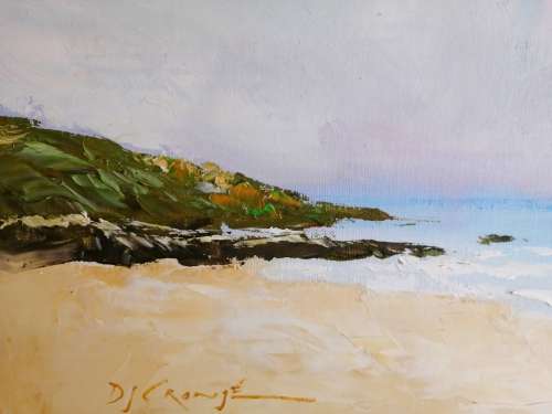 Peace, oil painting by Danie Cronje, A2, unframed