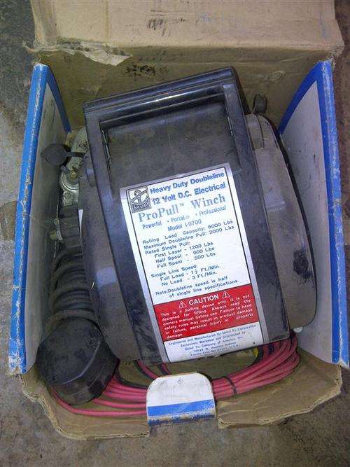 Pro Pull 6000LB 12V winch