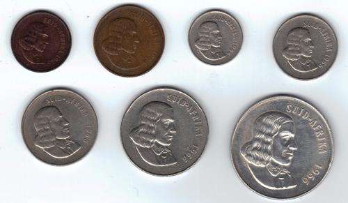1966 Afrikaans Set, RARE SILVER "Tagged Ear R1", <High Res Scan For You To Grade>