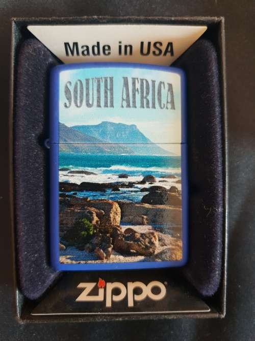 Brand new Zippo lighter 229 Cape Town South Africa in box