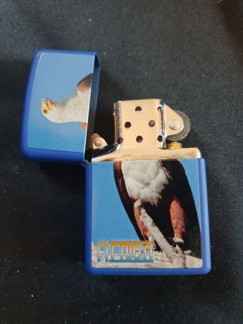 Genuine brand new Fish eagle zippo lighter in box