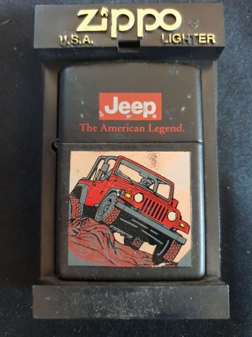 Genuine brand new Jeep The American legend Zippo lighter in box