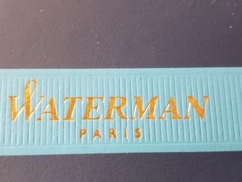 Original Waterman rollerball pen in Waterman box with pamphlet