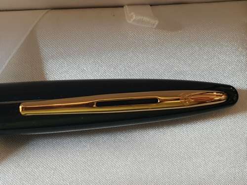 Original Waterman Carene black and gold ballpoint pen in Waterman box