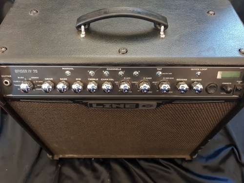 good condition working Line 6 spider IV 75 guitar amp