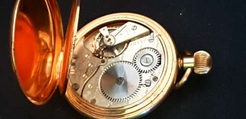 Elgin Illinois rolled gold  1875   pocket watch