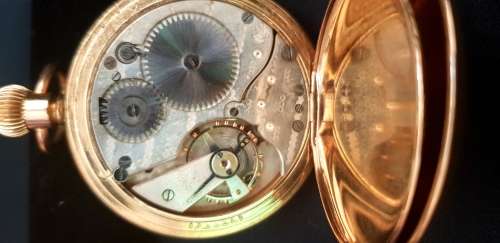 Elgin Illinois rolled gold  1875   pocket watch