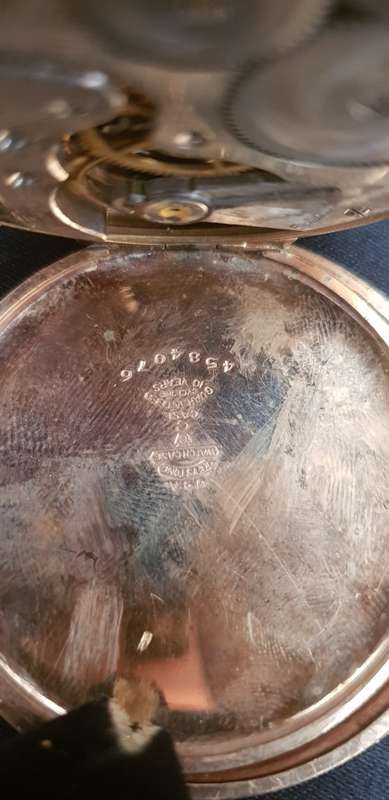 Elgin Illinois 1925 USA Pocket watch 3/4 gold plated