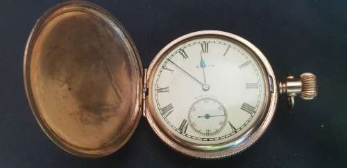 Elgin Illinois 1925 USA Pocket watch 3/4 gold plated