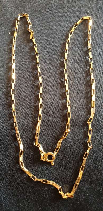 9ct genuine gold necklace