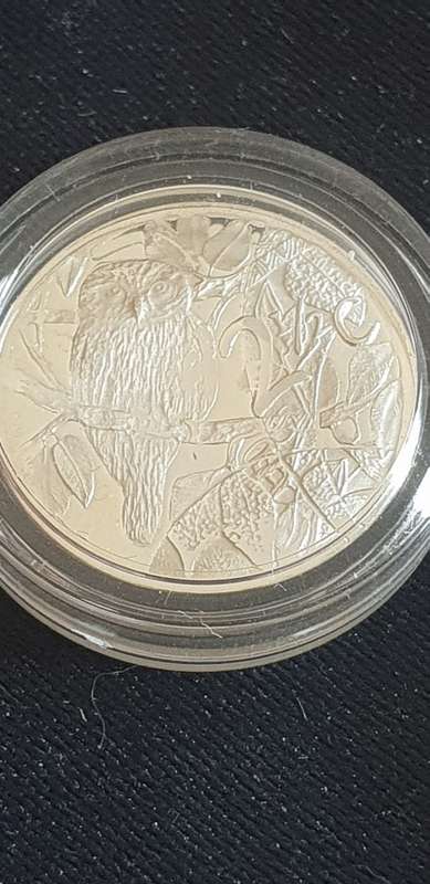 South African 2004  21/2 cents owl proof coin