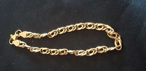 Fabulous! Solid 18ct genuine Gold Bracelet