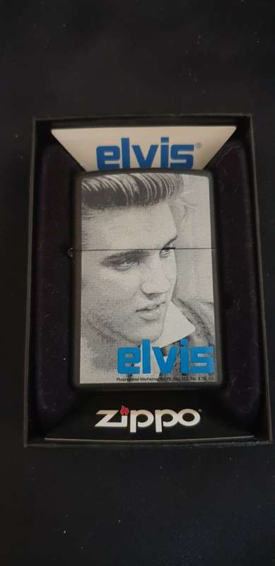 Genuine Elvis Presley Zippo collectable lighter
