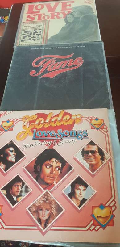 4xRecords Love song mixed(Lp's)