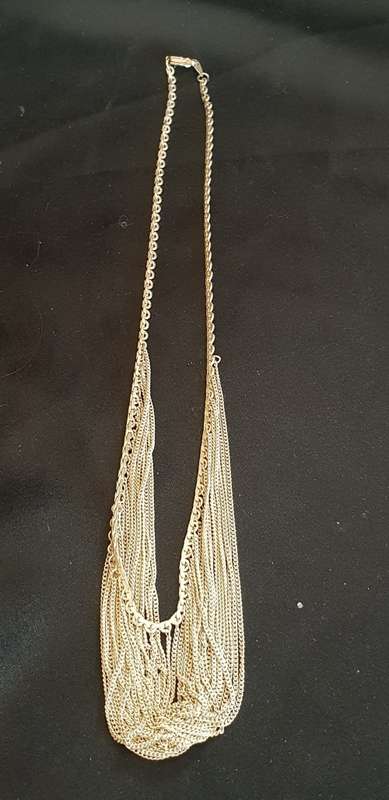 Vintage silver necklace stamped 925