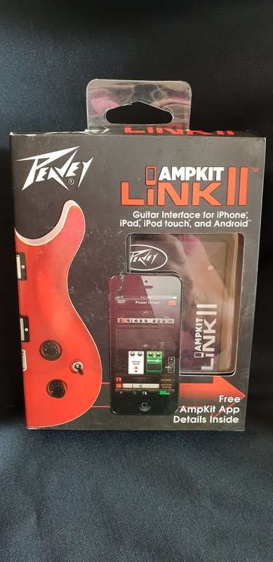 Peavey Link II Amp Kit connects Ipad,ipos etc to guitar