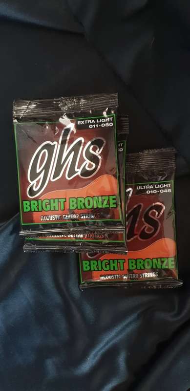 Guitar Strings GHS Boomers- Sets Acoustic Ultra light 010-046 gauge