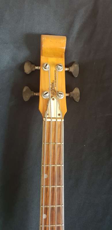 Vintage and rare Aria Diamond Violin bass guitar from the 1960`s