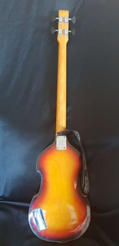 Vintage and rare Aria Diamond Violin bass guitar from the 1960`s