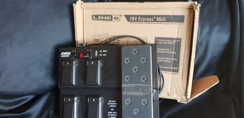 Line 6 FBV express mk2 guitar foot switch black