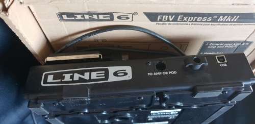 Line 6 FBV express mk2 guitar foot switch black