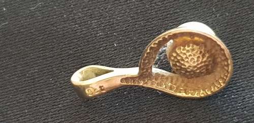 9ct gold &pearl pendant