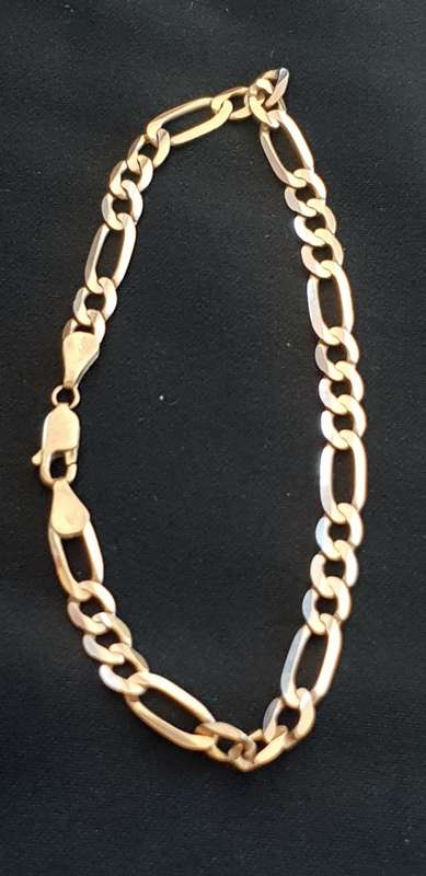 9ct solid gold bracelet