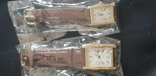 Set of his and hers matching watches